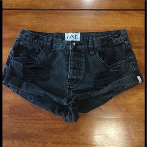 One teaspoon cut-off shorts